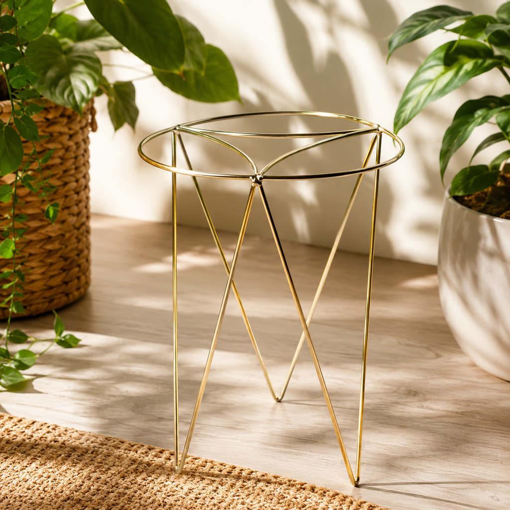 Muse Gold Plant Stand