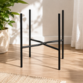 Reversible Black Plant Stand